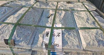 广西芝麻白蘑菇石，自然面