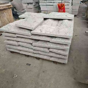 广西芝麻白蘑菇石，自然面