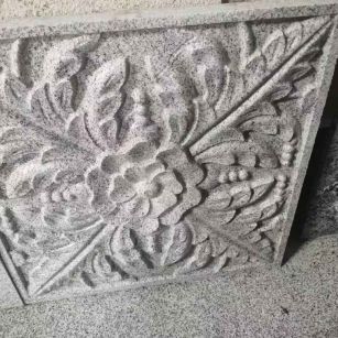 广西芝麻白雕刻版，异形定制