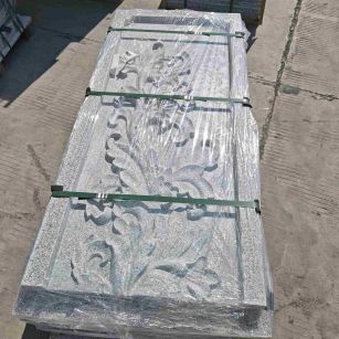 广西芝麻白别墅外墙雕刻版