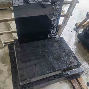 广西花岗岩墓碑石 墓碑 套墓