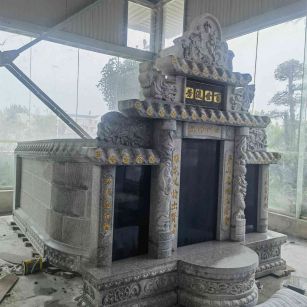 广西套墓 墓碑 围坟石 异形定制