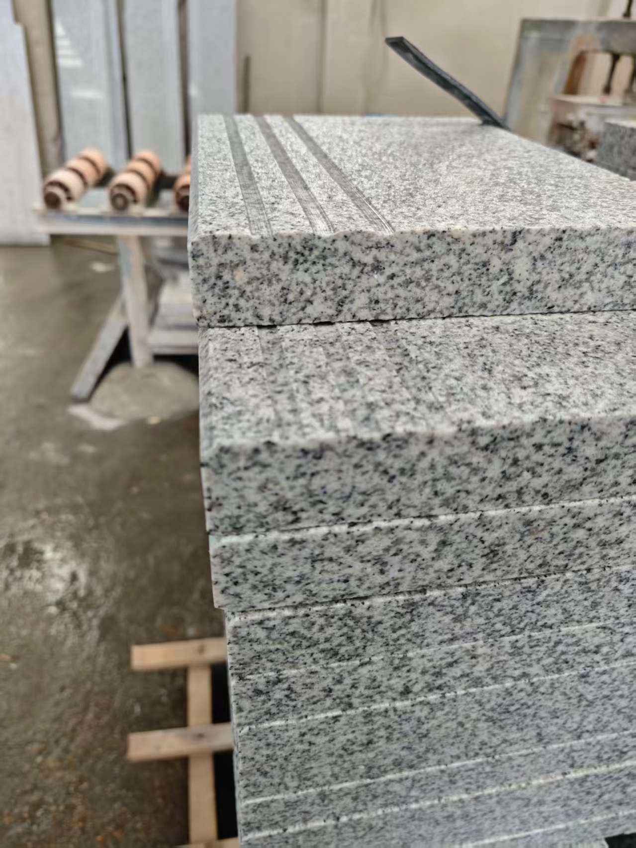 广西芝麻白楼梯踏步