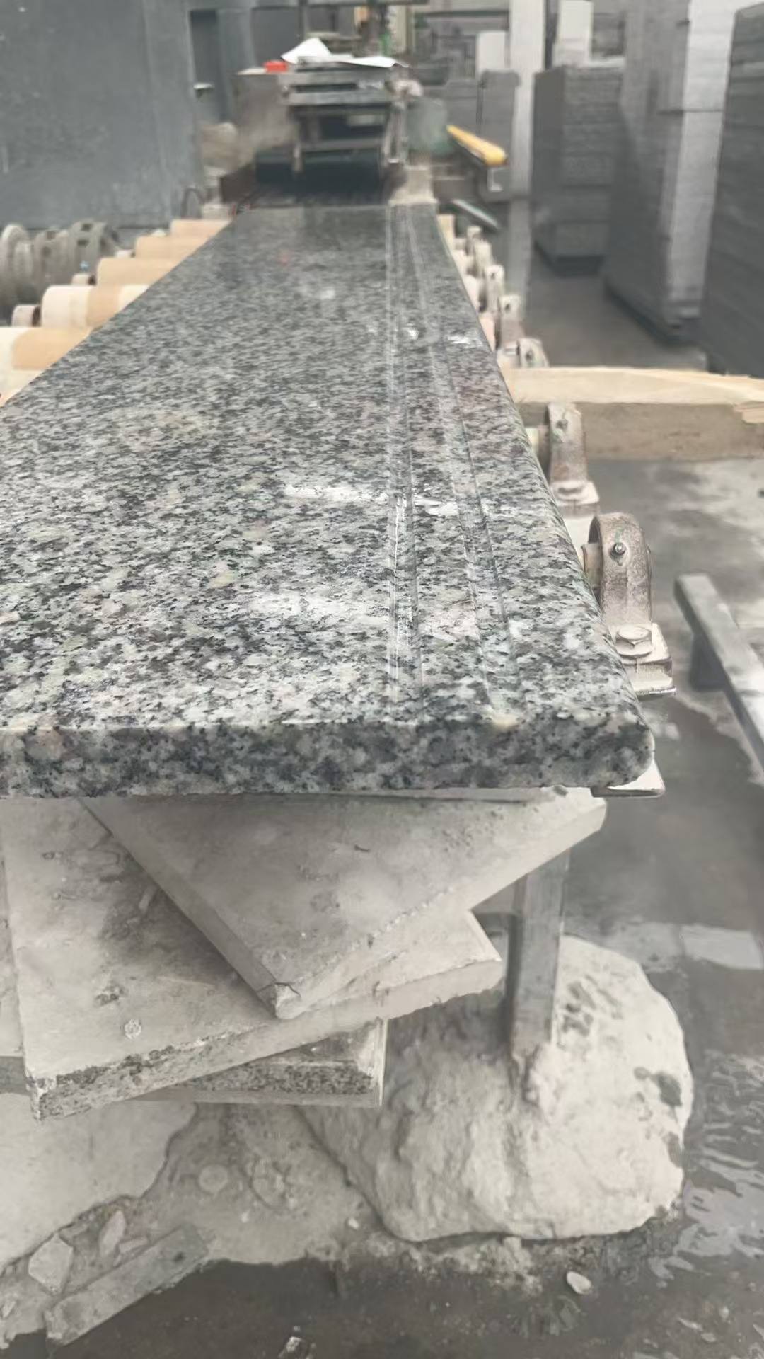 广西芝麻白楼梯踏步 芙蓉白